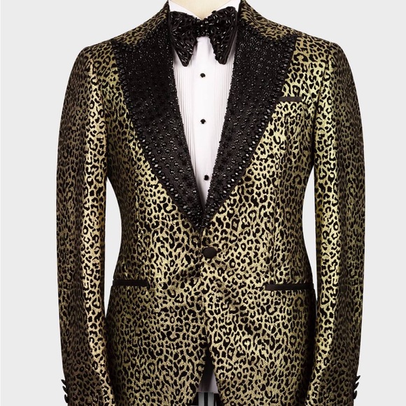 Men's special Gold TUXEDO